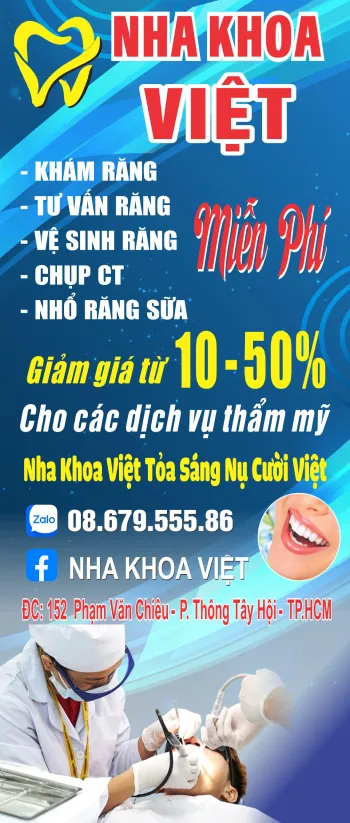 Chương trình Ưu đãi từ Nha khoa Việt